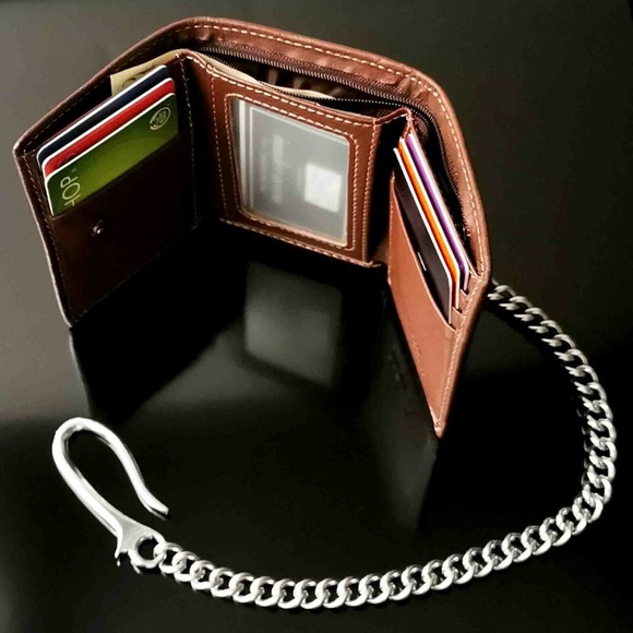 Men's Leather Wallet - Picture 2 of 4